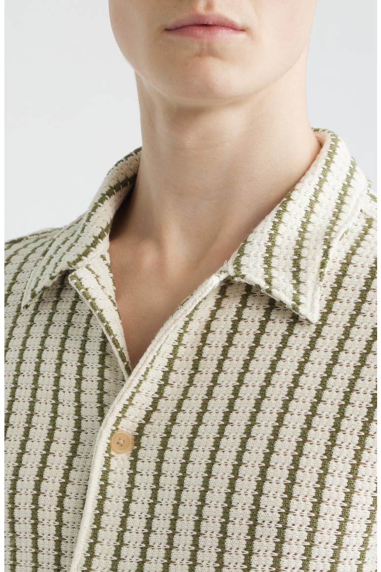 Naples Stripe Shirt, Alternate, color, STRIPE VINTAGE IVORY