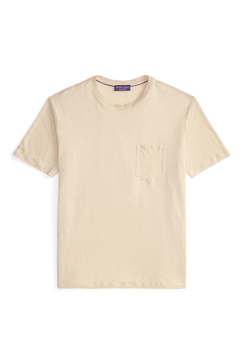 Linen Jersey Pocket T-Shirt, Alternate, color, LIMESTONE