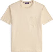 Ralph Lauren Purple Label Linen Jersey Pocket T-Shirt