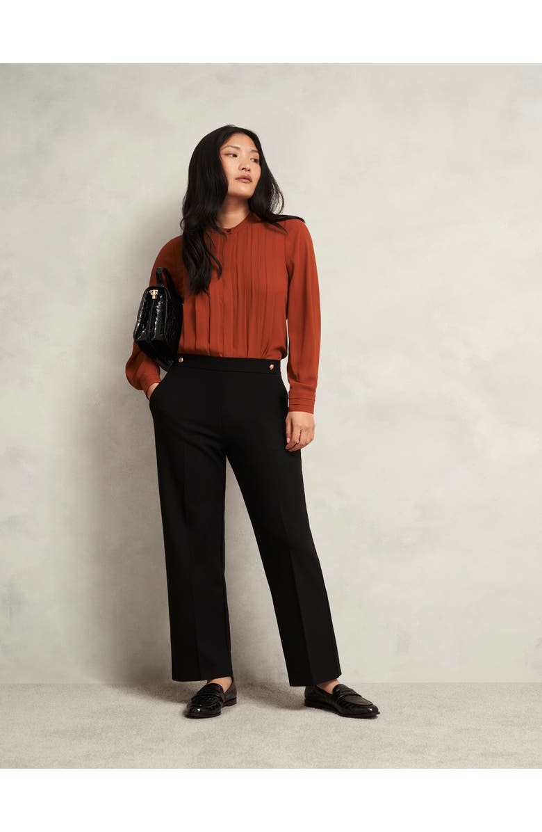 HOBBS LONDON Arizona Blouse, Alternate, color, Copper Orange