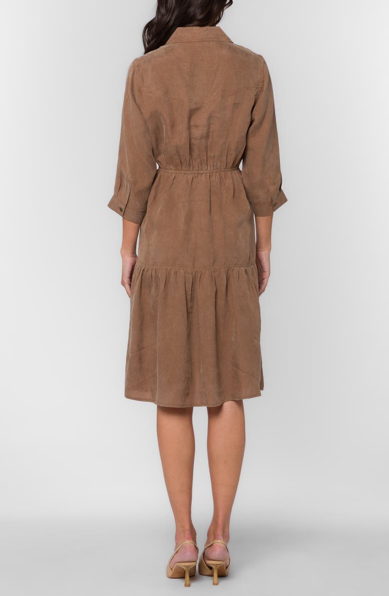 VELVET HEART Western Shirtdress, Alternate, color, Brown