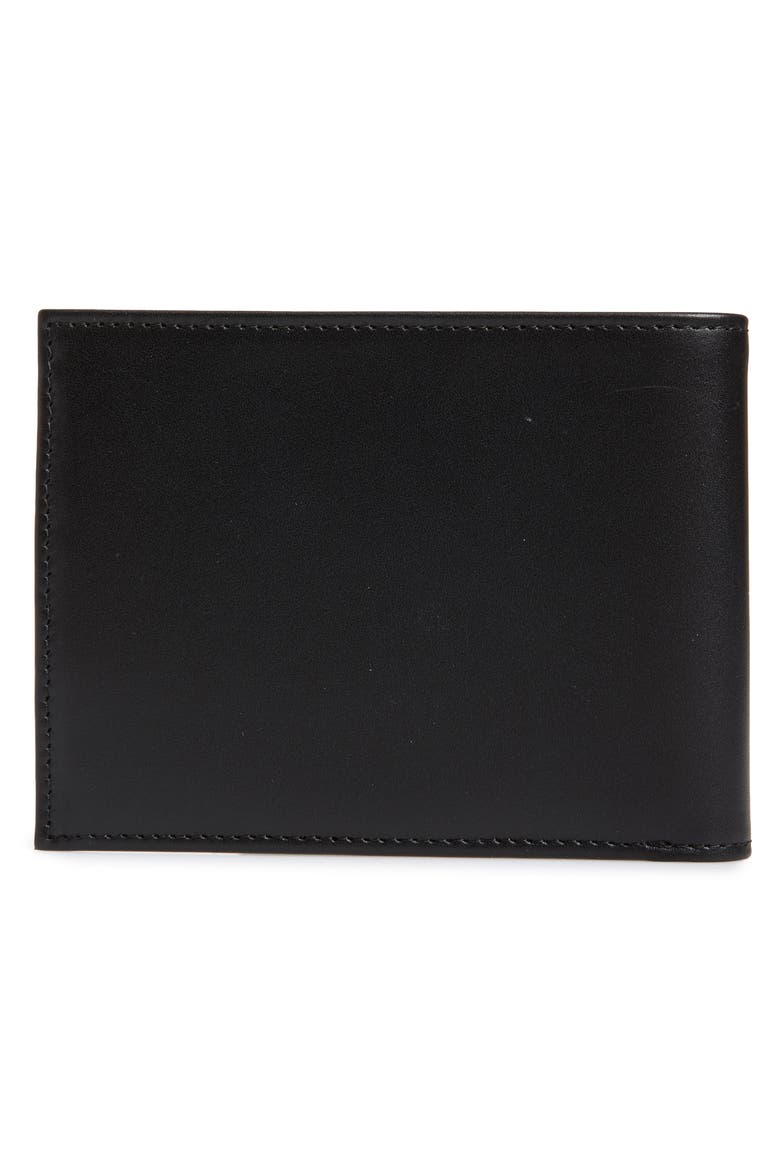 Chelsea Leather Wallet, Alternate, color, BLACK