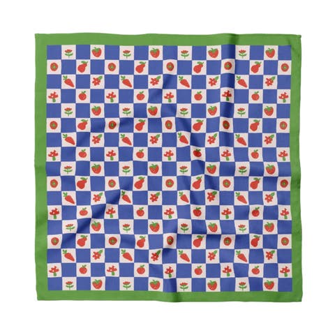 Checkers Cotton Bandana