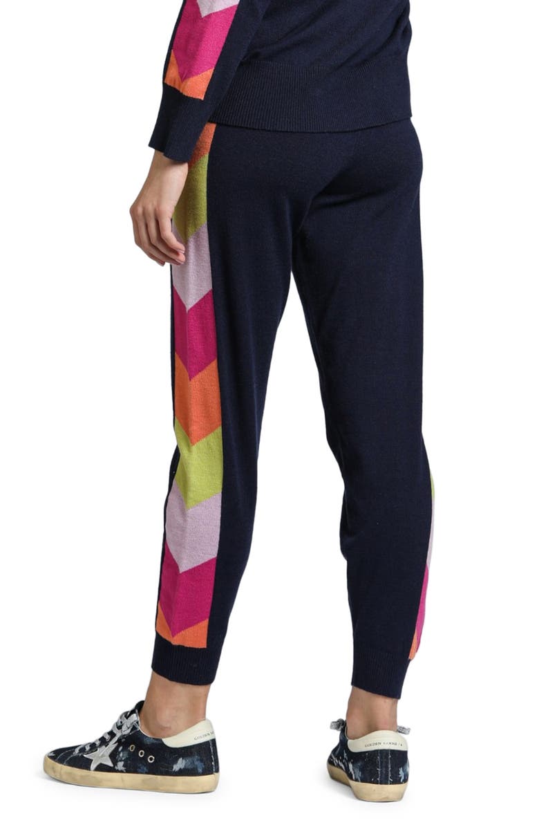 APNY Colorful Side Stripe High Waist Joggers, Alternate, color, 