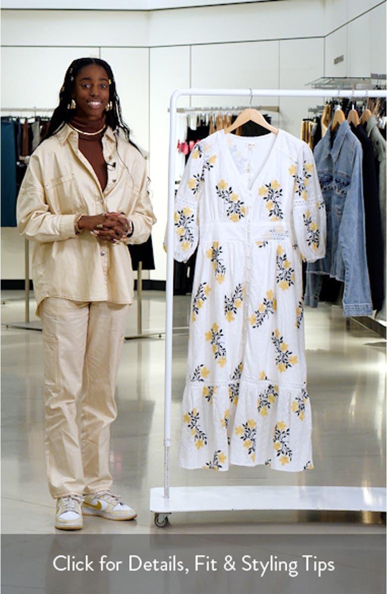 Christie Floral Print Dress, sales video thumbnail