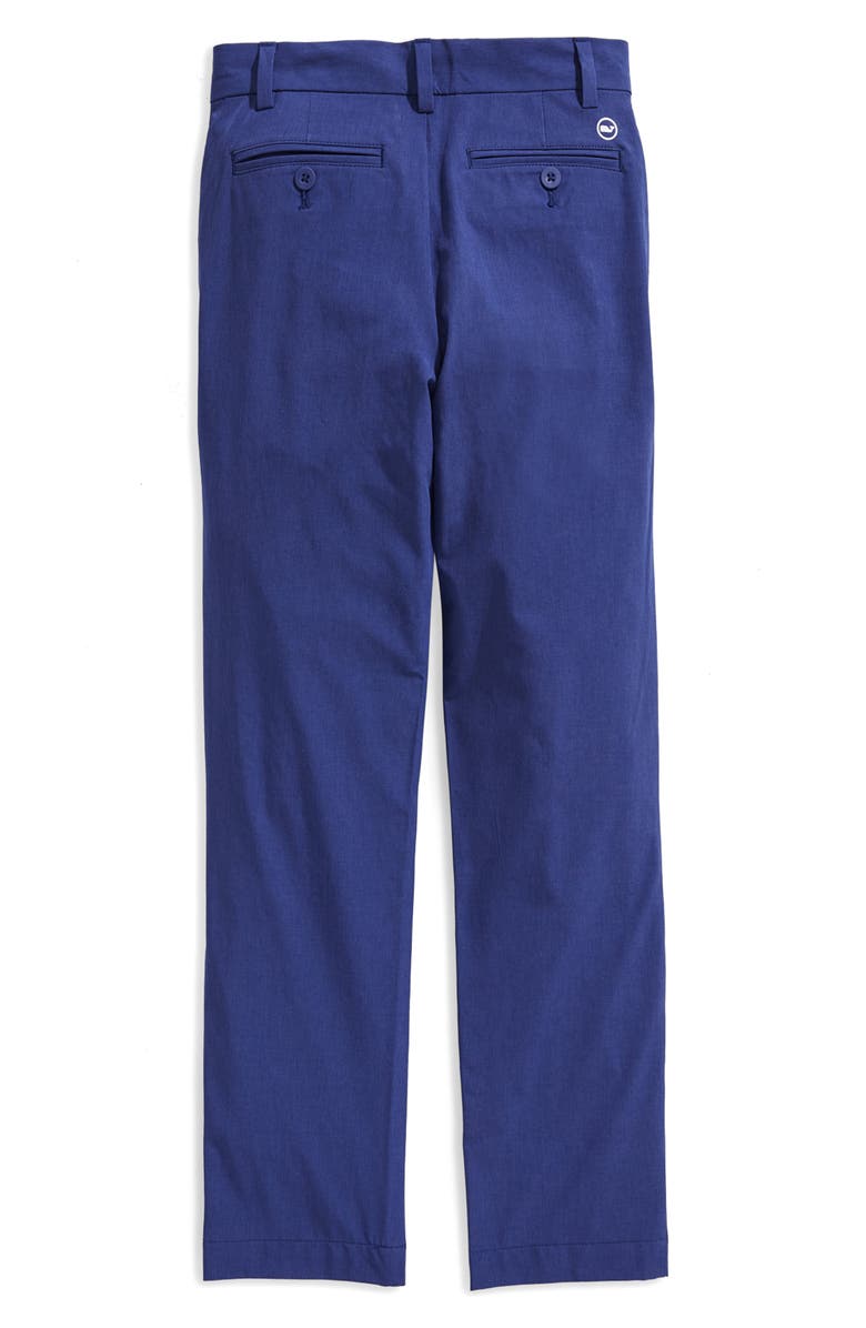 vineyard vines Kids' Performance Breaker Pants, Alternate, color, Deep Cobalt