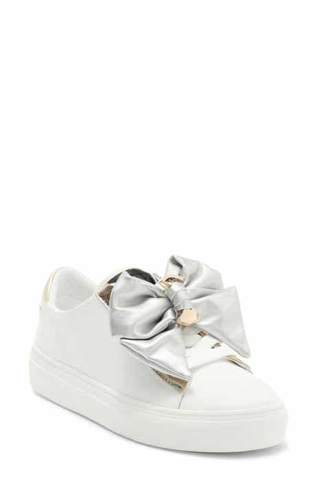 KARL LAGERFELD PARIS Claudette Lace-Up Sneaker