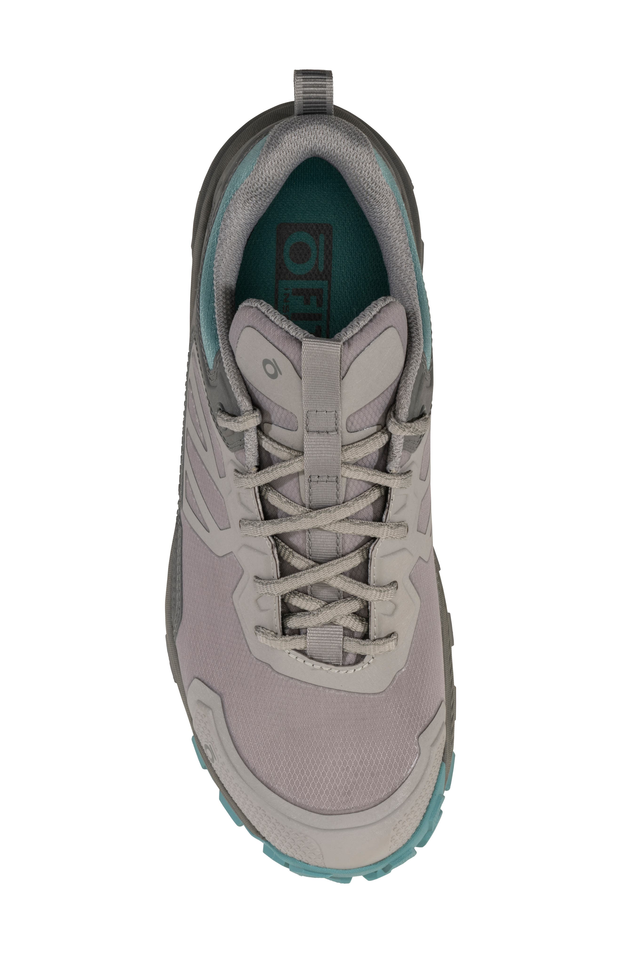 Oboz Katabatic Low B-Dry Waterproof Hiking Sneaker, Alternate, color, Island