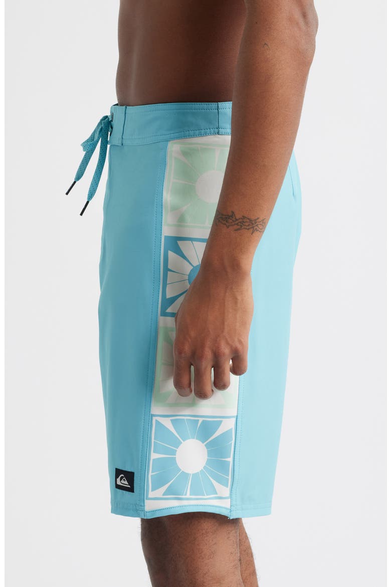 Surfsilk Arch 19 Board Shorts, Alternate, color, AQUA BLUE