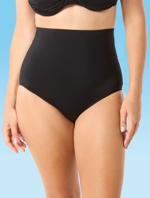 Serenity High Waist Bikini Swim Bottom