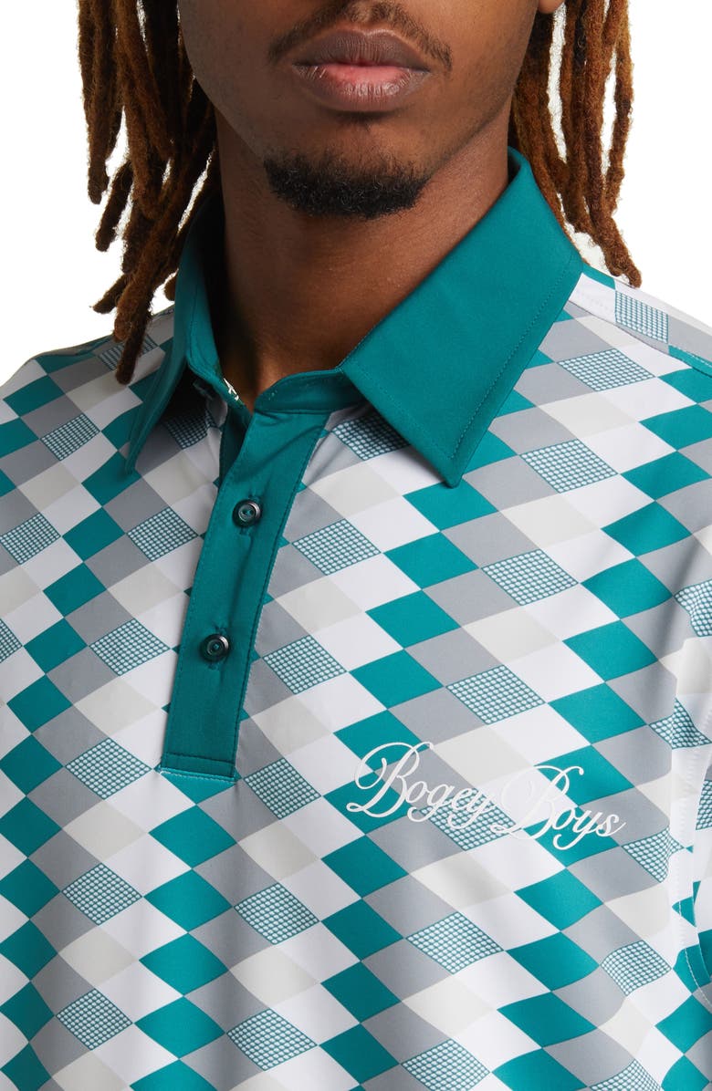 BOGEY BOYS Script Athletic Polo, Alternate, color, 