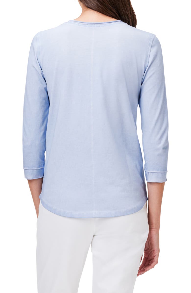 NZT by NIC+ZOE V-Neck Knit Top, Alternate, color, 