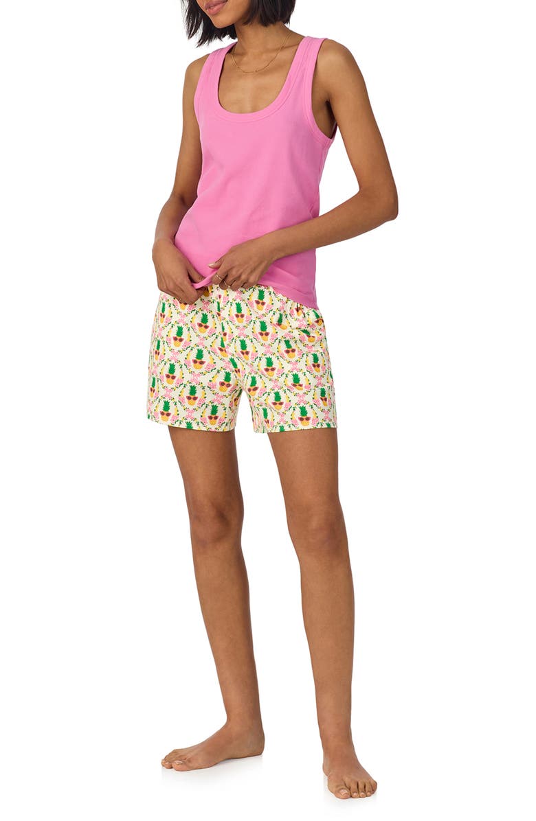 BedHead Pajamas Stretch Organic Cotton Short Pajamas, Alternate, color, 