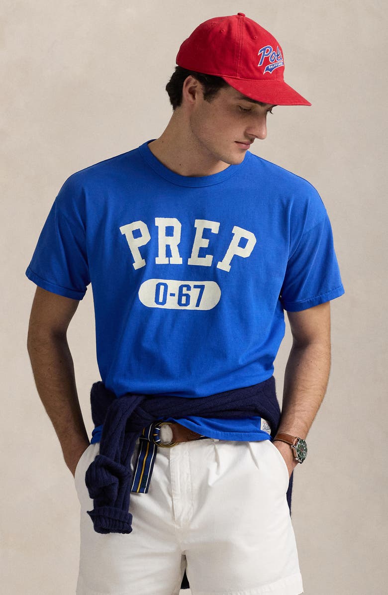 Polo Ralph Lauren Vintage Fit Graphic T-Shirt, Alternate, color, 