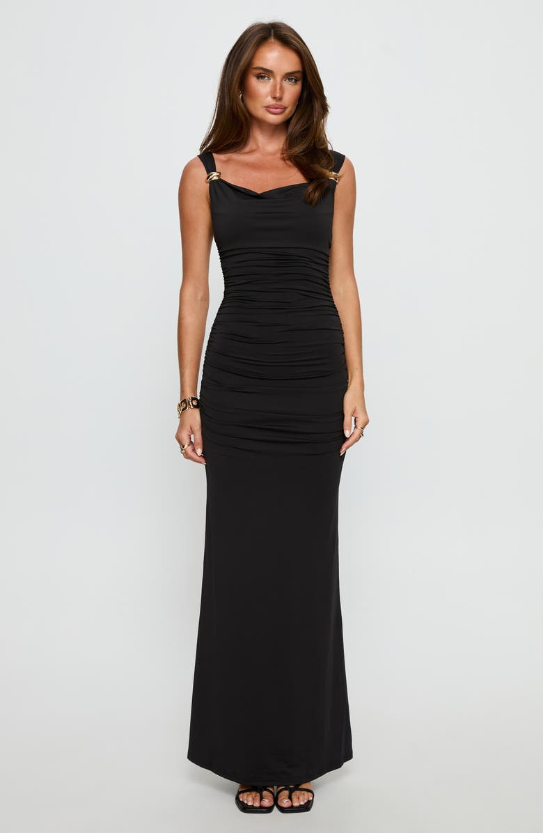 Princess Polly Yakira Back Cut Out Maxi Dress, Alternate, color, 