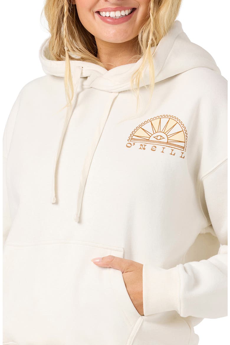 Sun Eye Relaxed Graphic Hoodie, Alternate, color, TOFU