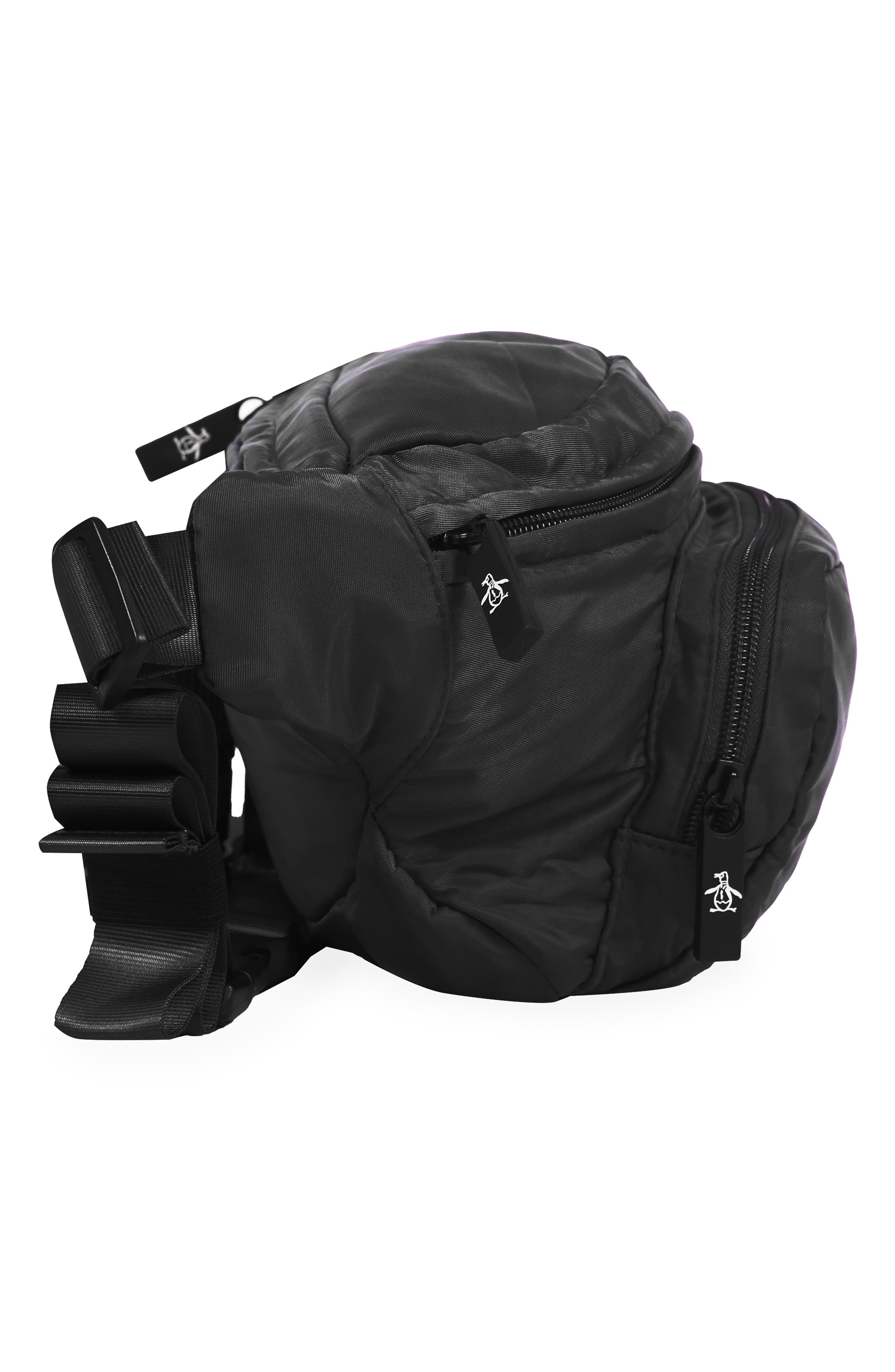Original Penguin Utility Belt Bag, Alternate, color, Black