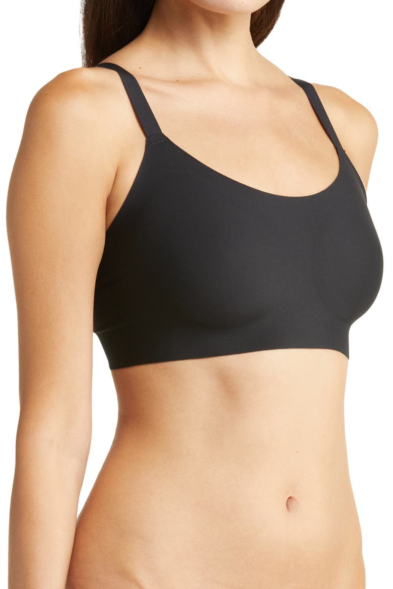 Stay Dry Comfort Bralette, Alternate, color, BLACK