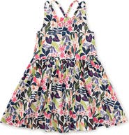 Tea Collection Strappy Back Skirted Dress