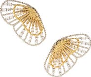 EYE CANDY LOS ANGELES Oni Butterfly Wing Front/Back Earrings