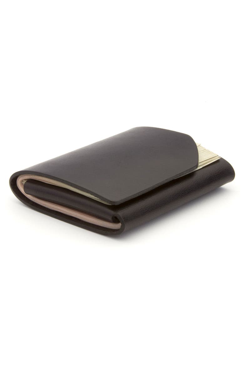 Cash Fold Wallet, Alternate, color, JET TOP STITCH