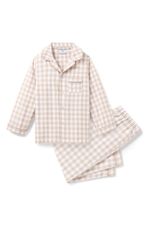 Kids' Gingham Two-Piece Pajamas (Toddler & Little Kid)