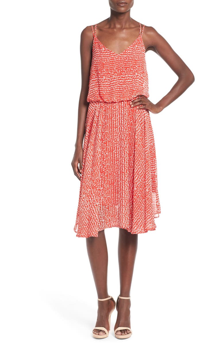 Leith Midi Swing Dress, Main, color, 