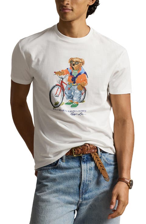 Classic Fit Polo Bear Graphic T-Shirt