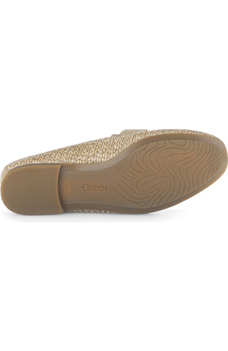 Gabor Woven Bit Loafer, Alternate, color, Sand