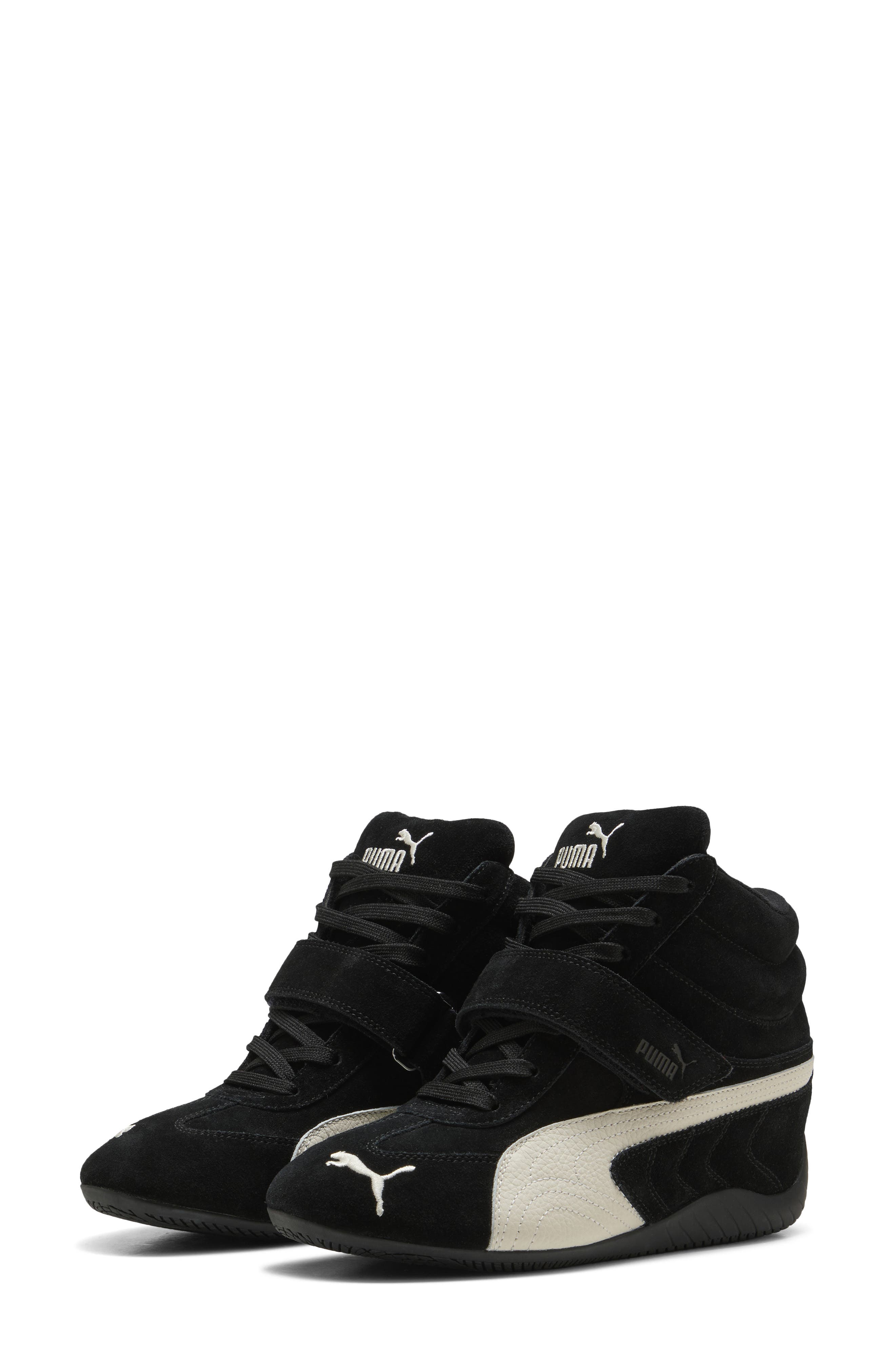 PUMA Speedcat Wedge Sneaker, Main, color, Puma Black/ Puma White