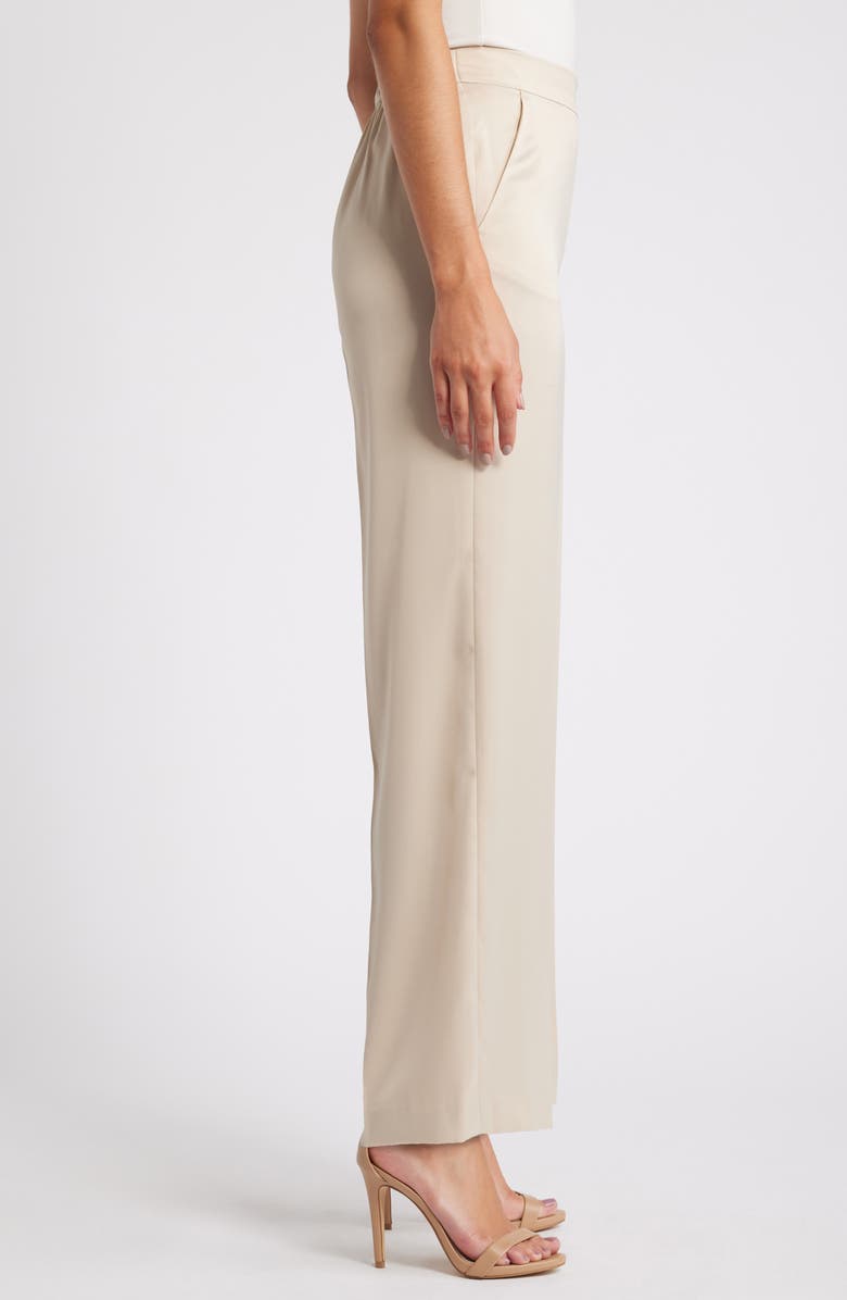 Anne Klein Pull-On Wide Leg Pants, Alternate, color, 