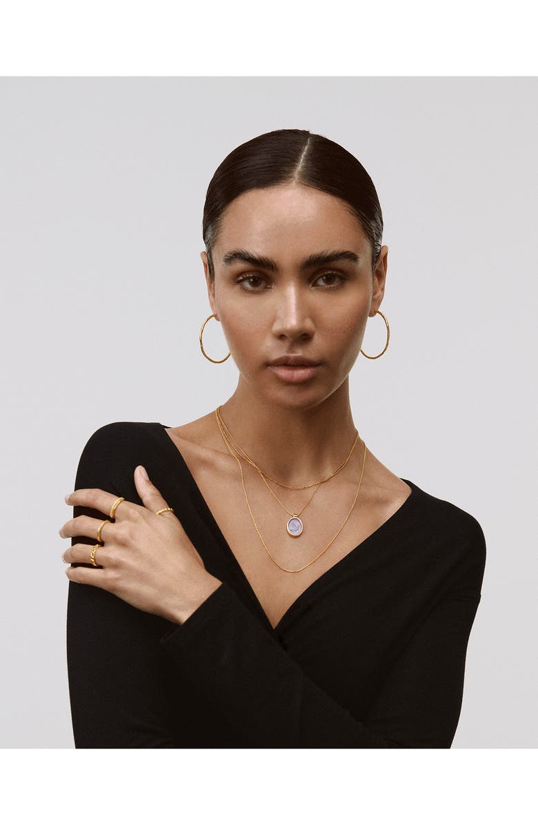 Monica Vinader Fine Chain Necklace, Alternate, color, 18Ct Rose Gold Vermeil