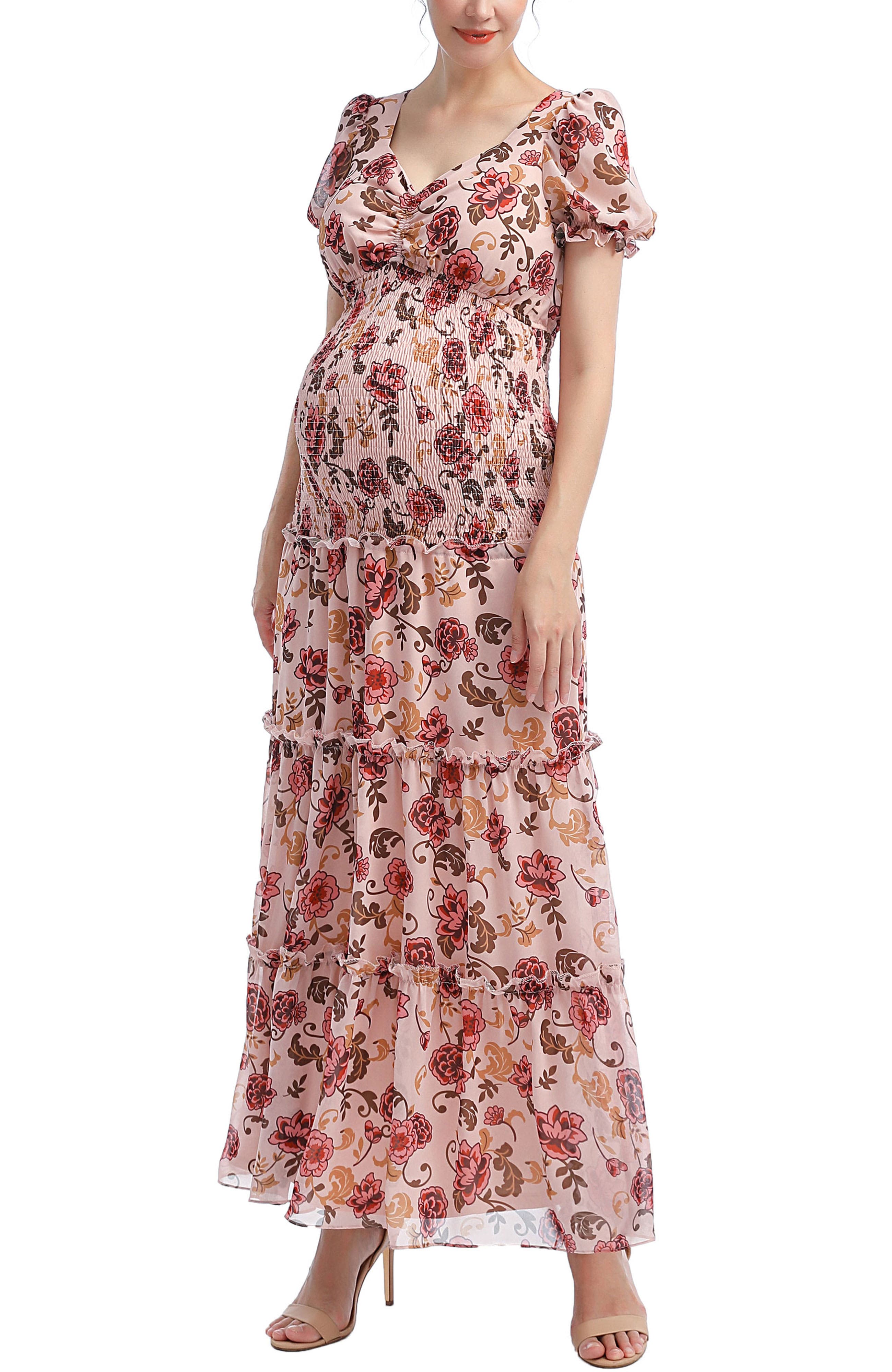 Aoife Maternity Maxi Dress - image 2
