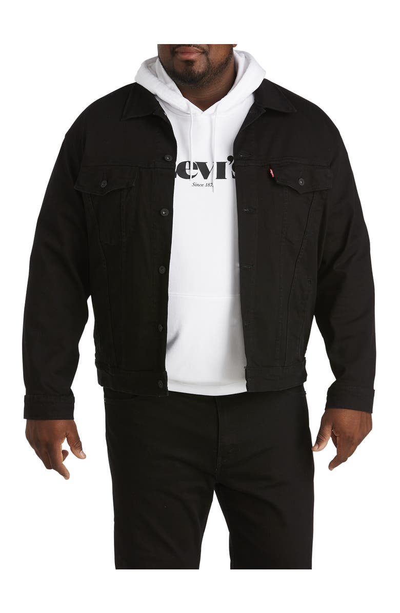 Levi's Colusa Stretch Denim Trucker Jacket, Main, color, Last Night