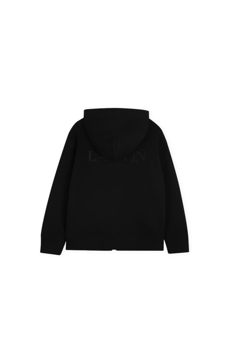 Lanvin Fleece Zip-Up Sweatshirt, Alternate, color, 