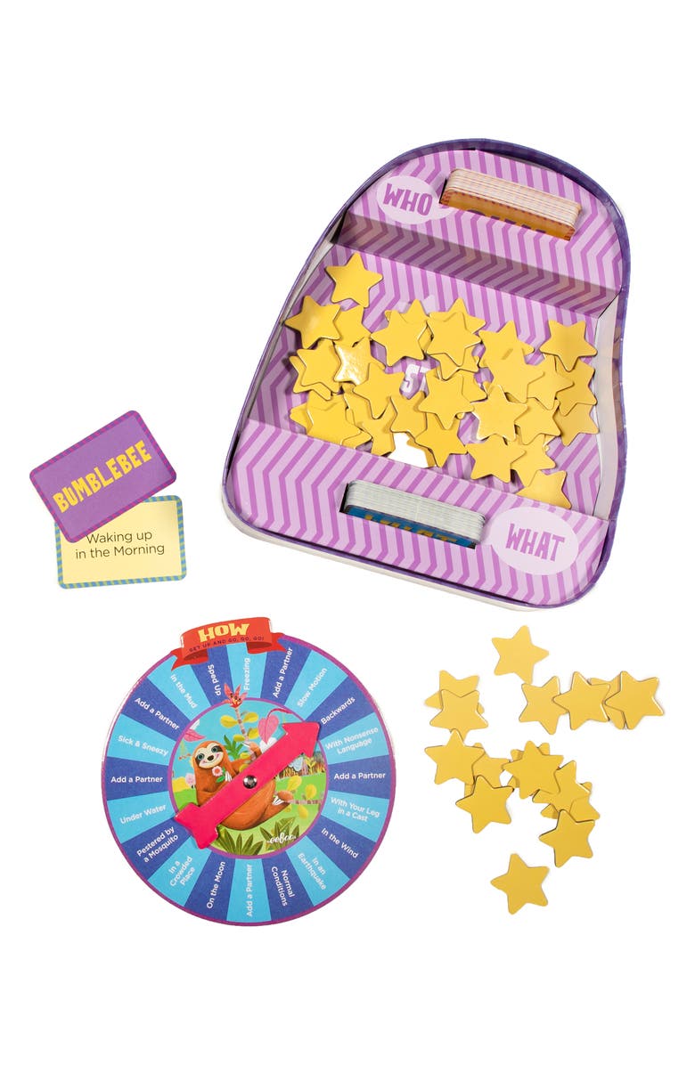 eeBoo Sloth In A Hurry Board Game, Alternate, color,