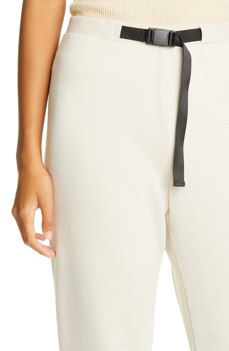 John Elliott Belted Fleece Sweatpants, Alternate, color,