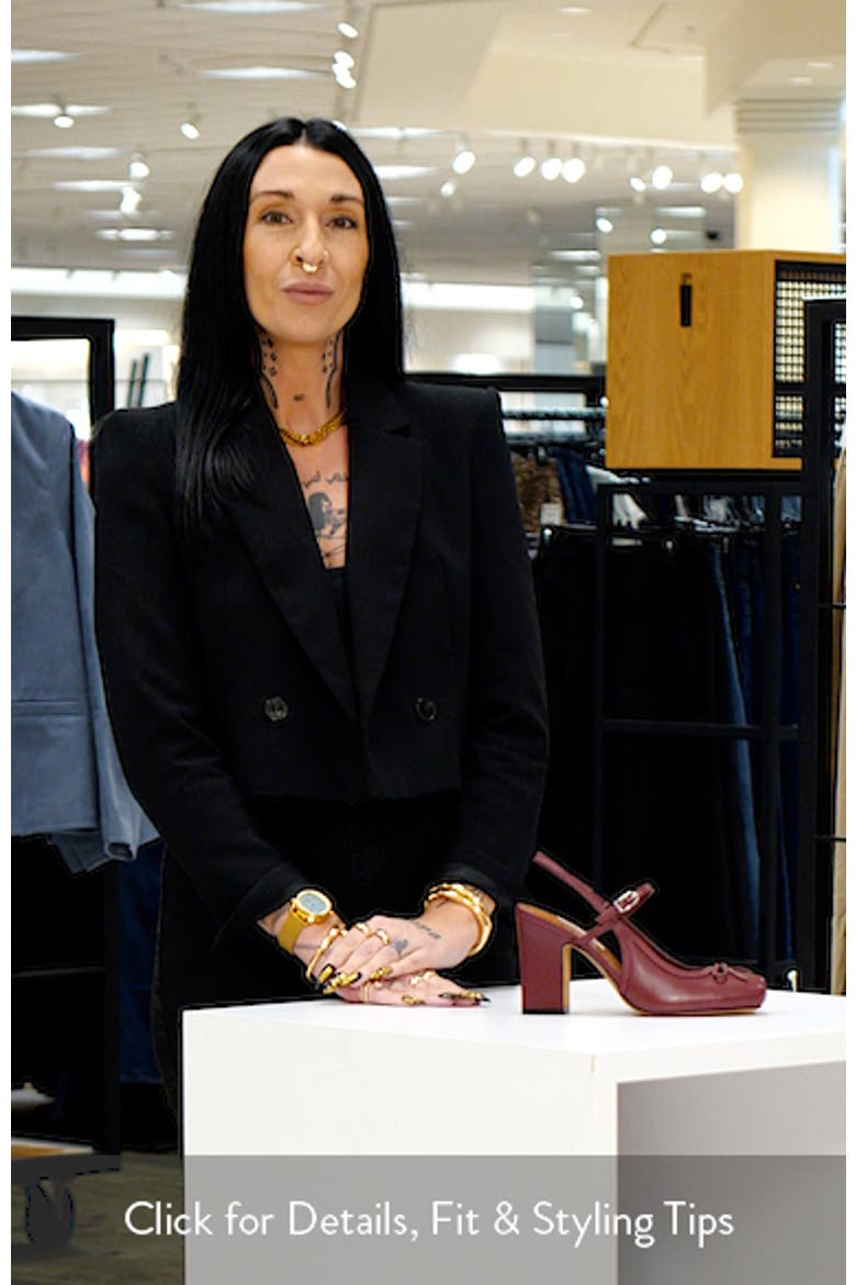 Elaine Slingback Pump video