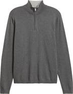 Jack Victor Daniel Quarter-Zip Cotton Sweater