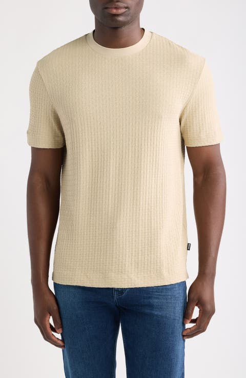 Thompson Textured Cotton T-Shirt