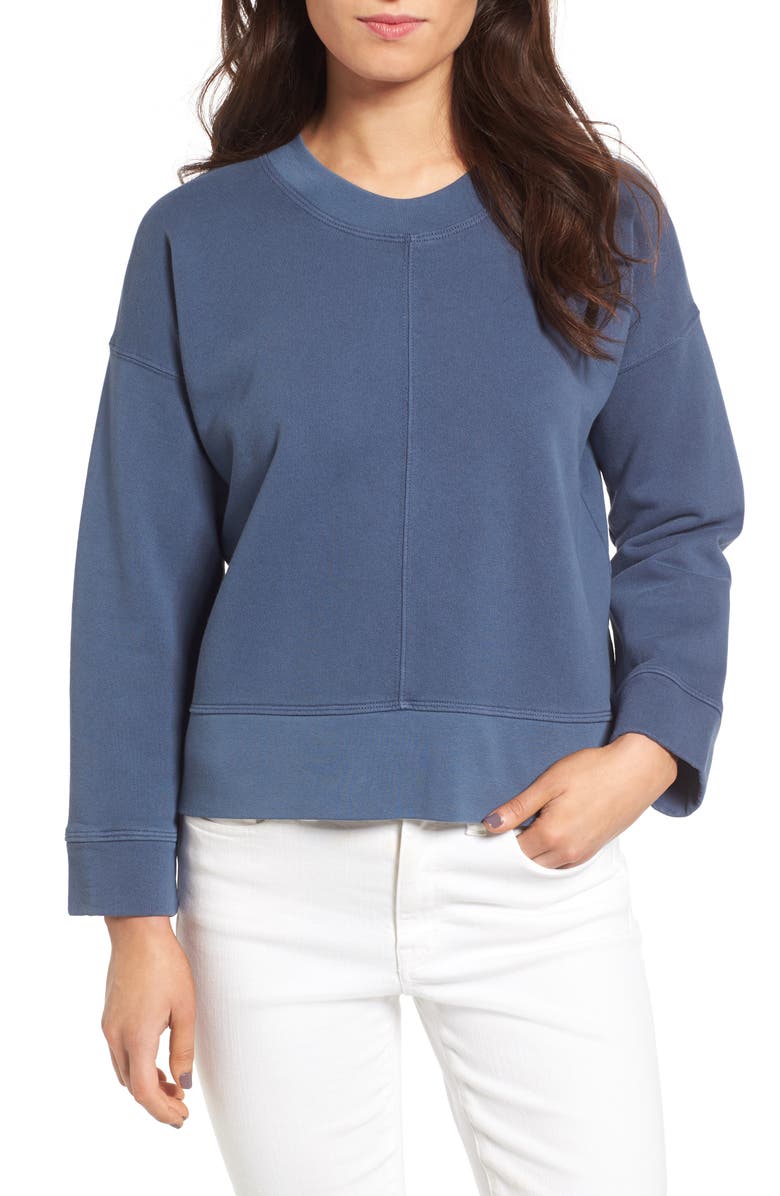 Madewell Garment Dyed Sweatshirt, Main, color,