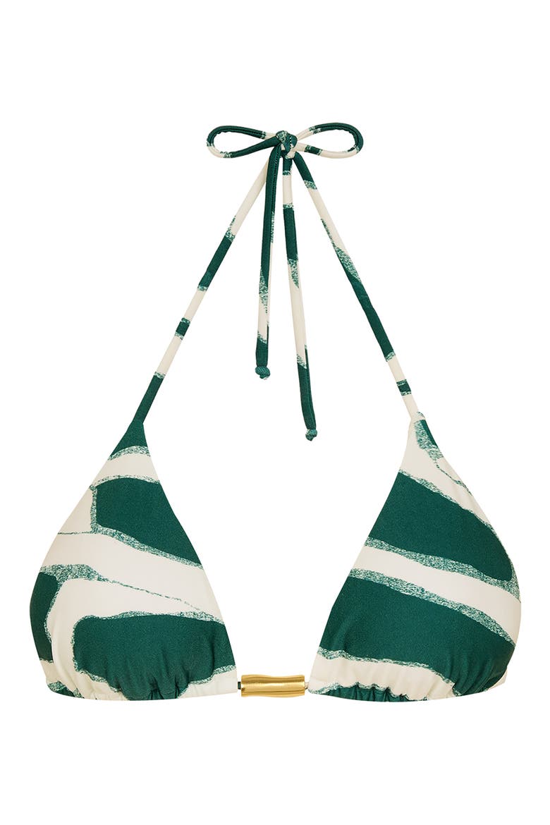 Enigma Triangle Bikini Top, Alternate, color, MULTI
