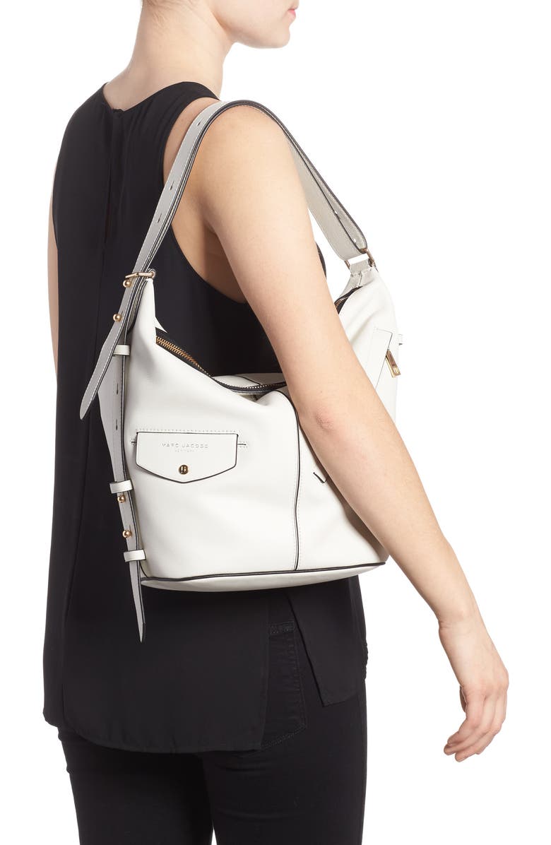 Marc Jacobs The Sling Convertible Leather Hobo, Alternate, color,