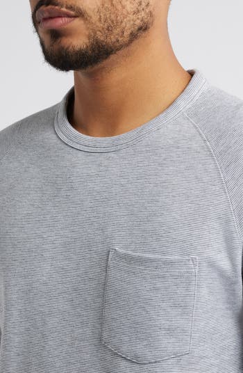 Microstripe Long Sleeve T-Shirt