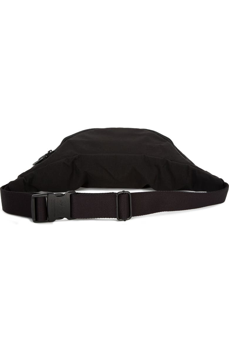 Manhattan Portage Waxed Nylon Alleycat Belt Bag, Alternate, color, Black