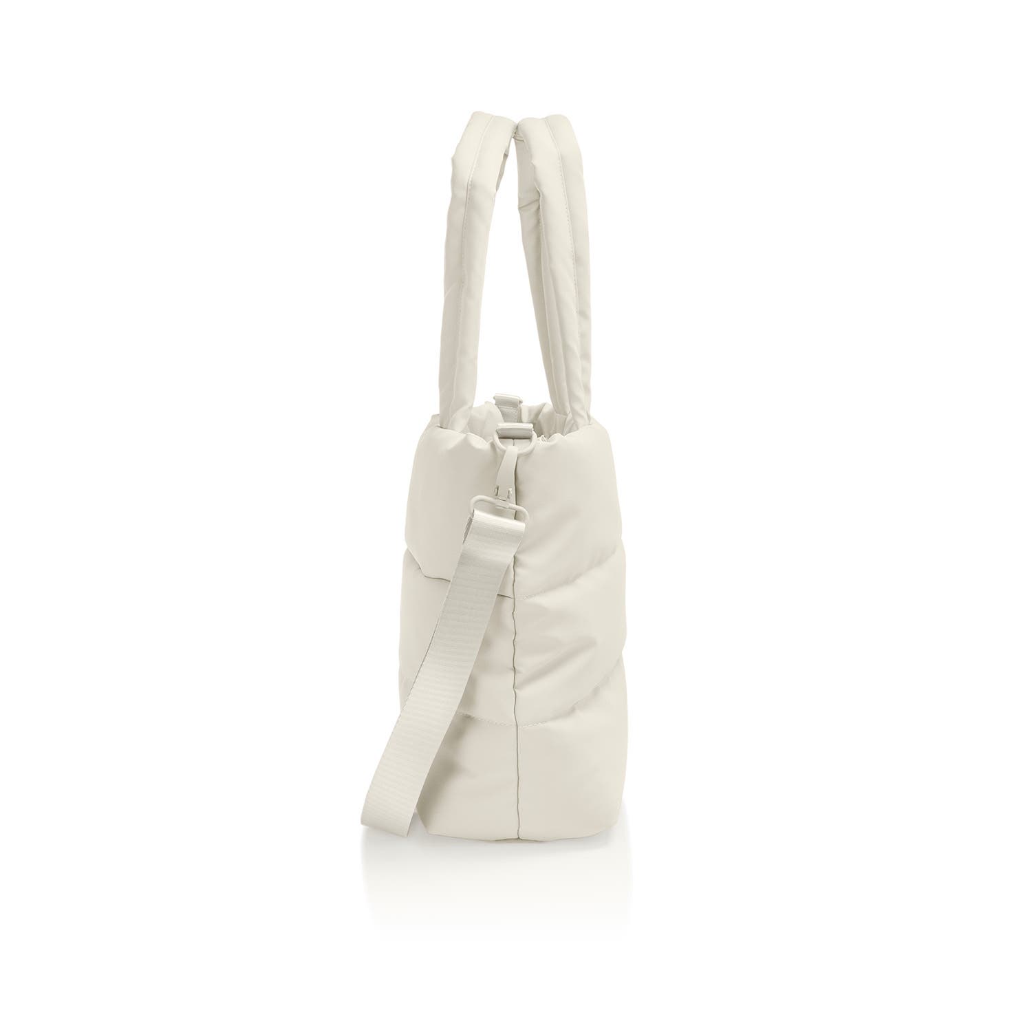 Heys The Puffer Tote Bag, Alternate, color, Off-White