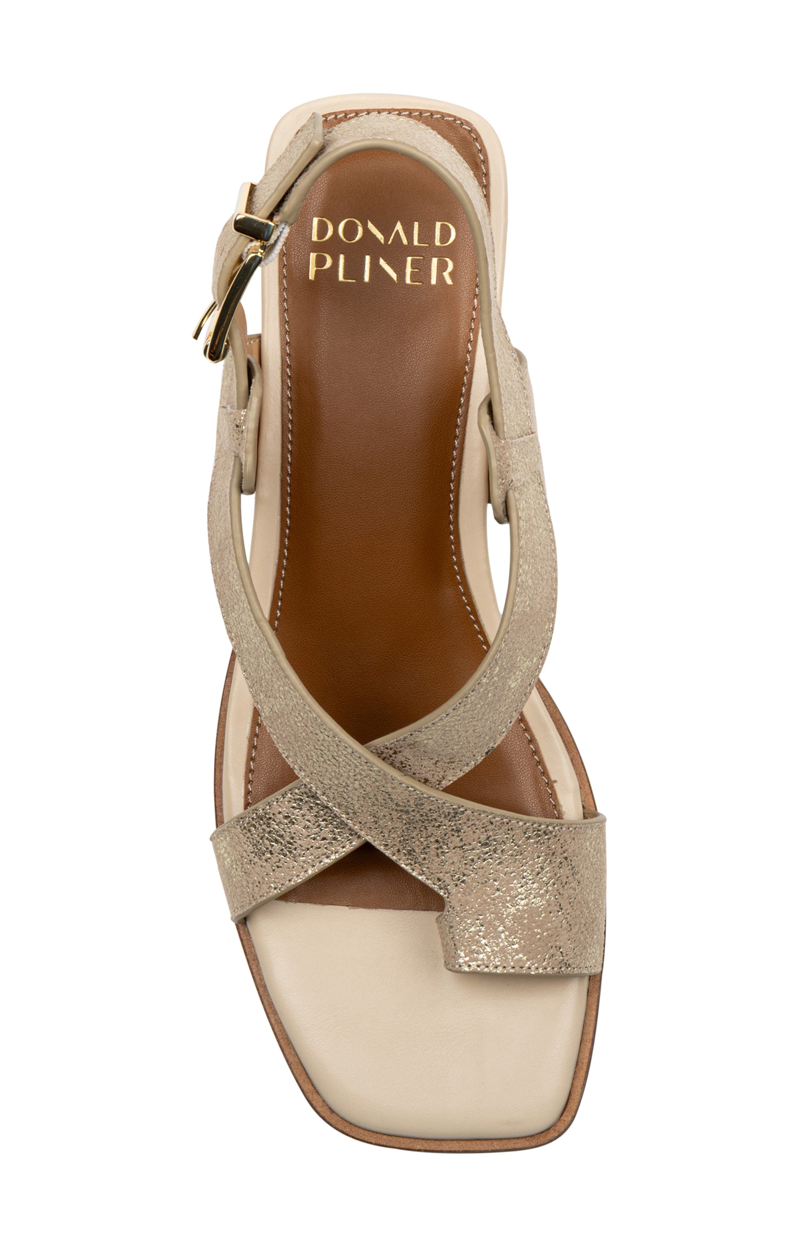 Charta Sandal, Alternate, color, PLATINUM