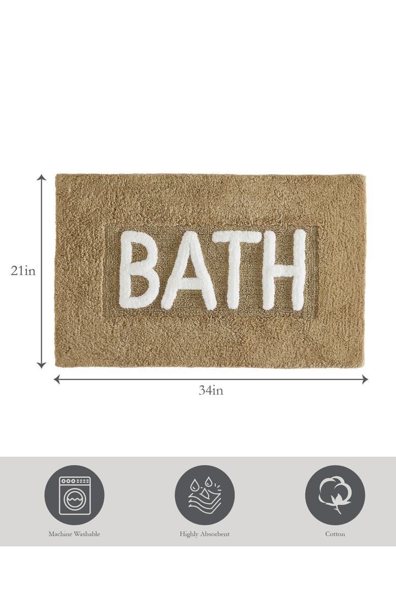 Jean Pierre New York Bath Mat, Alternate, color, Linen