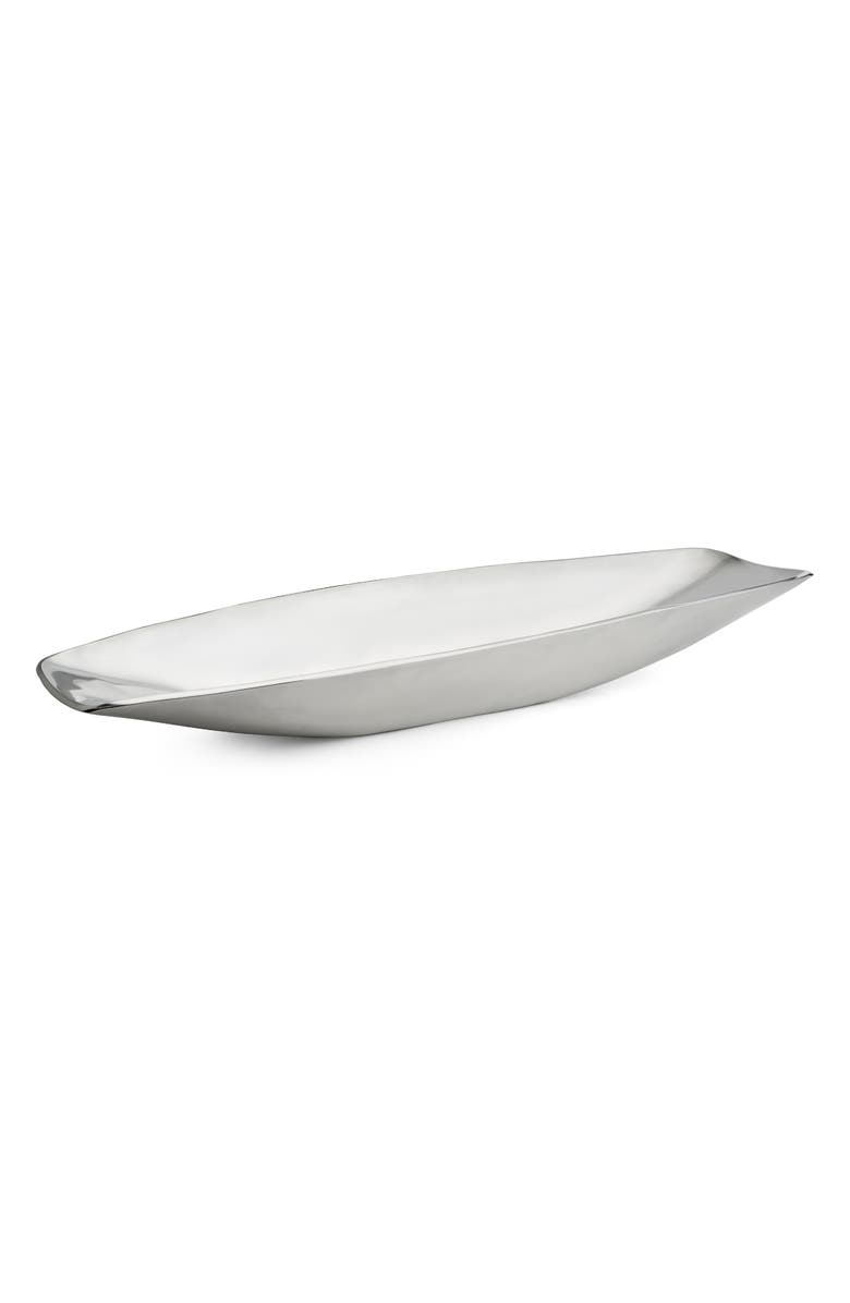 Nambé Marupa Grande Serving Bowl, Main, color, Metallic Silver