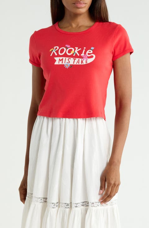 The Itty Bitty Cotton Graphic Baby Tee